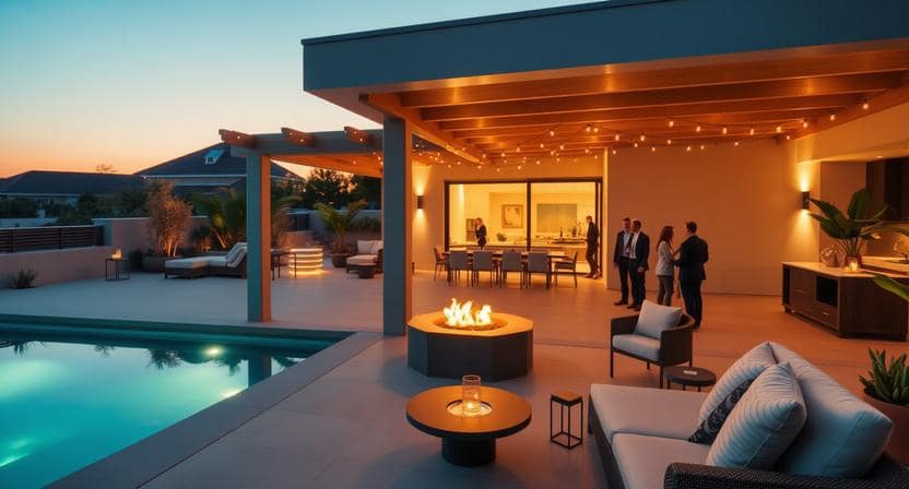 Outdoor living space ideas for Scottish gardens