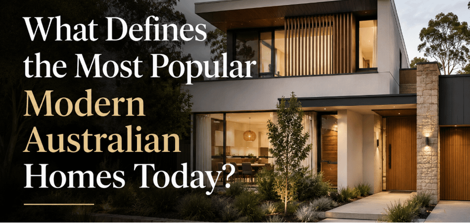 The 5 most popular modern home styles in Australia